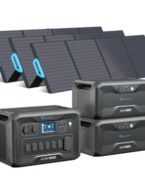 BLUETTI AC300 + 2*B300 + 3*PV200 / Solar Generator Kit