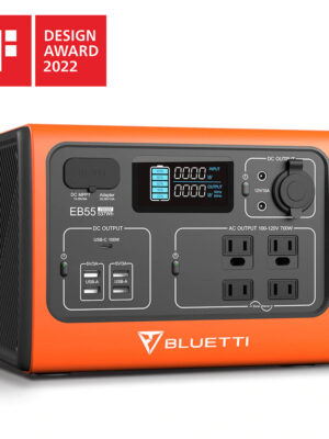 BLUETTI EB55 Portable Power Station / 700W 537Wh