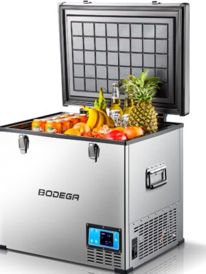 Bodega Cooler Portable Refridgerator BD45 48Qt/45L with a Basket