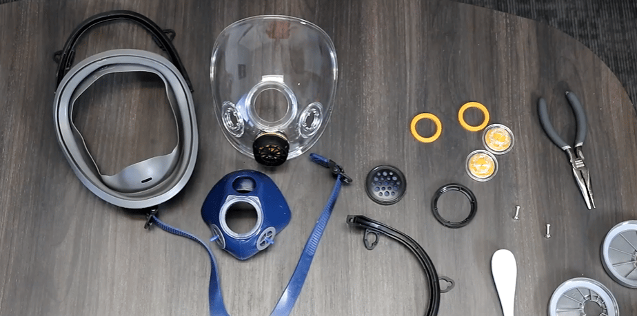 PD-100-Full-Face-Respirator-Gas-Mask_Parcil-Safety