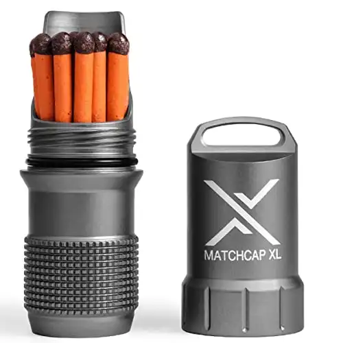 EXOTAC - MATCHCAP XL Waterproof Camping Match Kit Holder