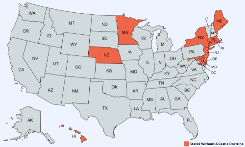 Worst States To Live In If You Have To Defend Your Property