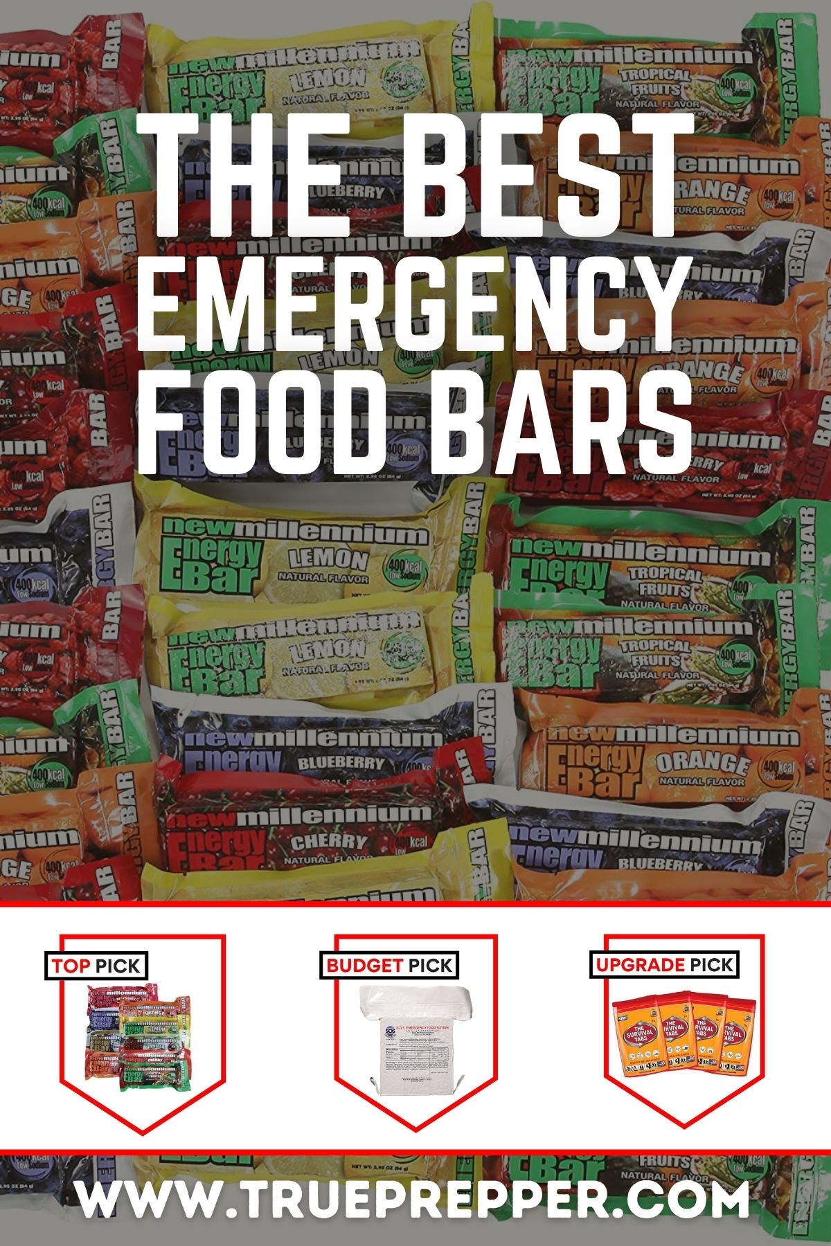 The Best Emergency Food Bars