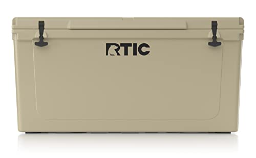 RTIC Hard Cooler Ice Chest with Heavy Duty Rubber Latches