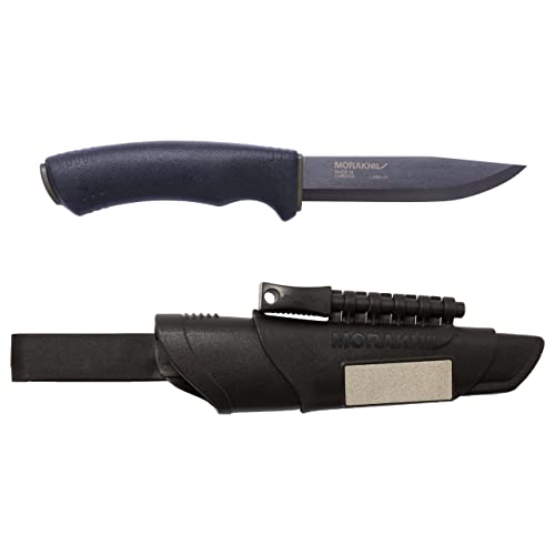 Morakniv Carbon Steel Fixed-Blade Bushcraft Survival Knife