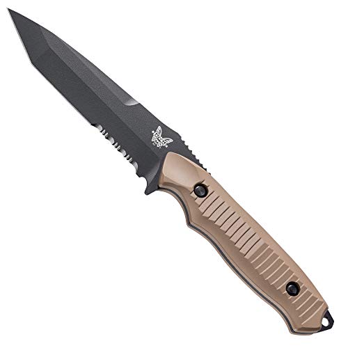 Benchmade - Nimravus Knife, Tanto Blade, Serrated Edge