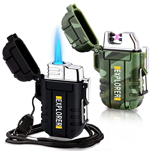 2 Pack Outdoor Waterproof Explorer Lighters