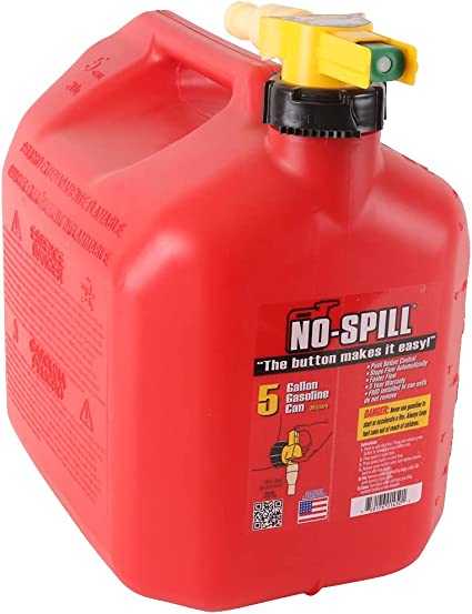 No-Spill 1450 5-Gallon Poly Gas Can