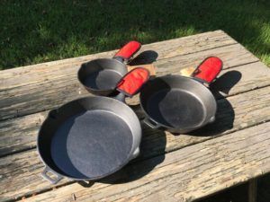 3 Skillet Cookset