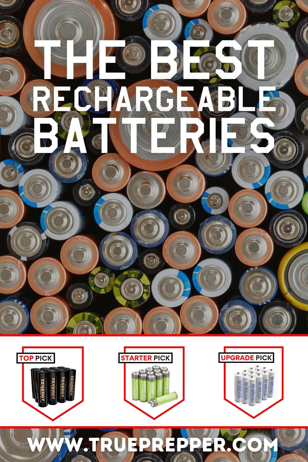 The Best Rechargeable Batteries for Prepping