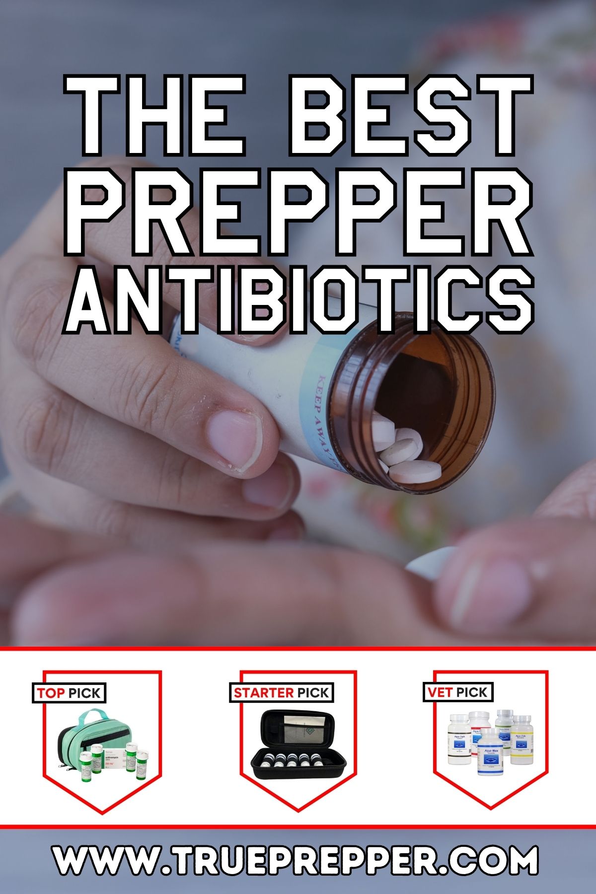 The Best Prepper Antibiotics