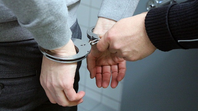 police handcuffs