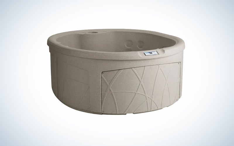 tan Lifesmart Spas LS200 hot tub