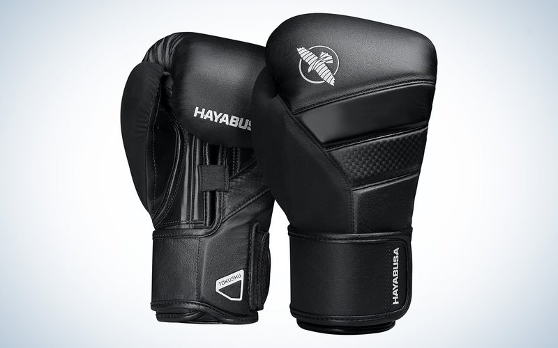 Hayabusa boxing gloves are great for beginners.