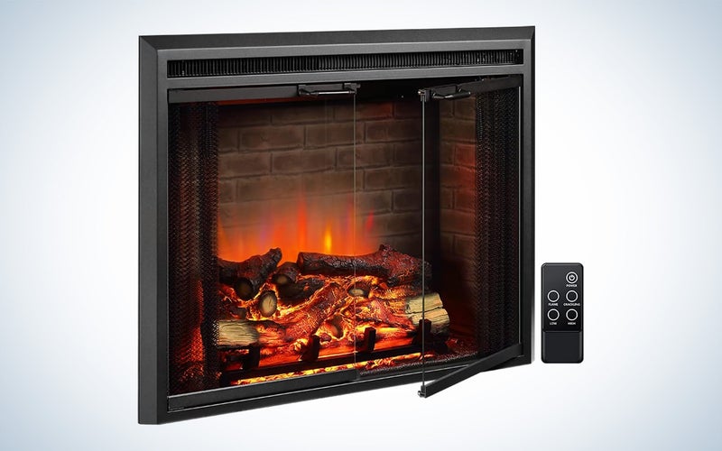 PuraFlame Klaus electric fireplace