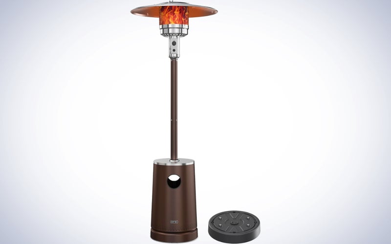 EAST OAK 50,000 BTU Patio Heater with Sand Box