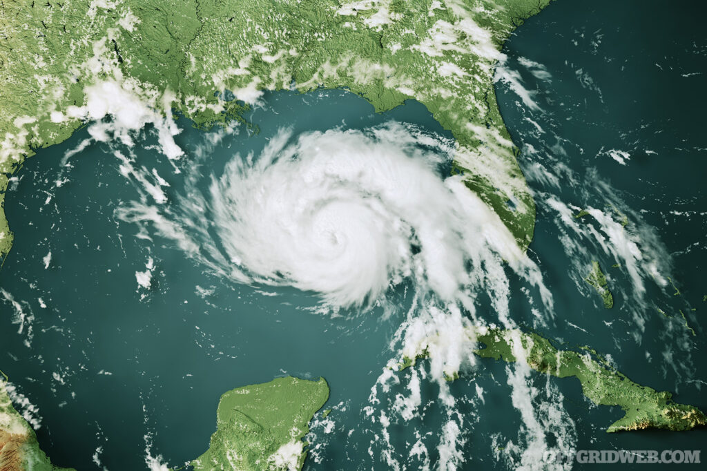 3D Render of the clouds of Hurricane Ida (Aug 28, 2021) on a Topographic Map of the Gulf of Mexico. All source data is in the public domain. Cloud texture: VIIRS, NOAA-20 courtesy of NASA. https://worldview.earthdata.nasa.gov Color texture: Made with Natural Earth. http://www.naturalearthdata.com/downloads/10m-raster-data/10m-cross-blend-hypso/ Relief texture: SRTM data courtesy of NASA JPL (2020). https://e4ftl01.cr.usgs.gov//DP133/SRTM/SRTMGL3.003/2000.02.11 Water texture: SRTM Water Body SWDB: https://dds.cr.usgs.gov/srtm/version2_1/SWBD/