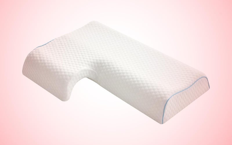 Welfut cuddle pillow on a plain background