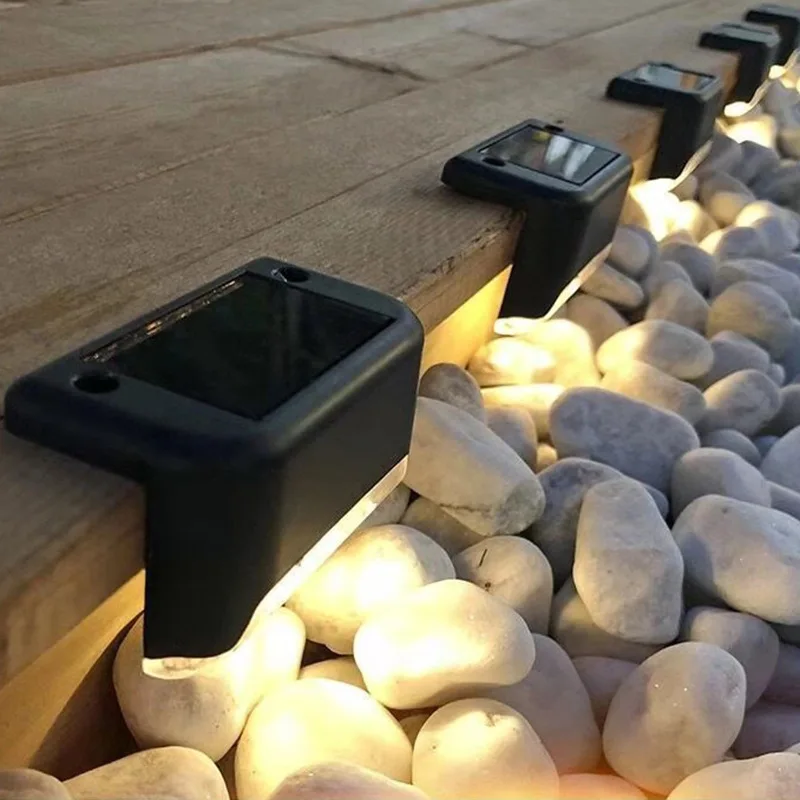 LED Outdoor Waterproof Motion Sensor Deck Solar Lights