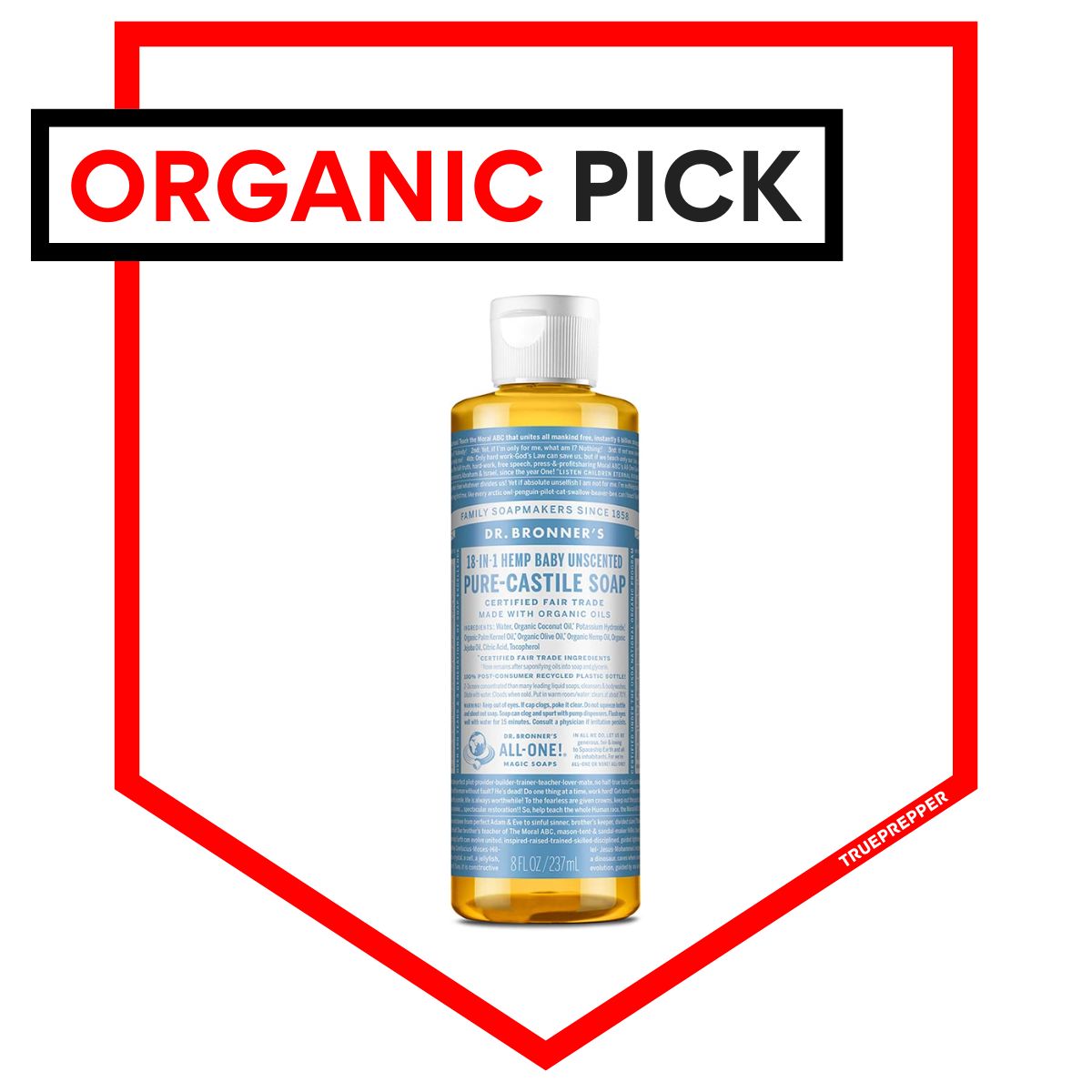 Dr. Bronner's Pure-Castile Organic Soap